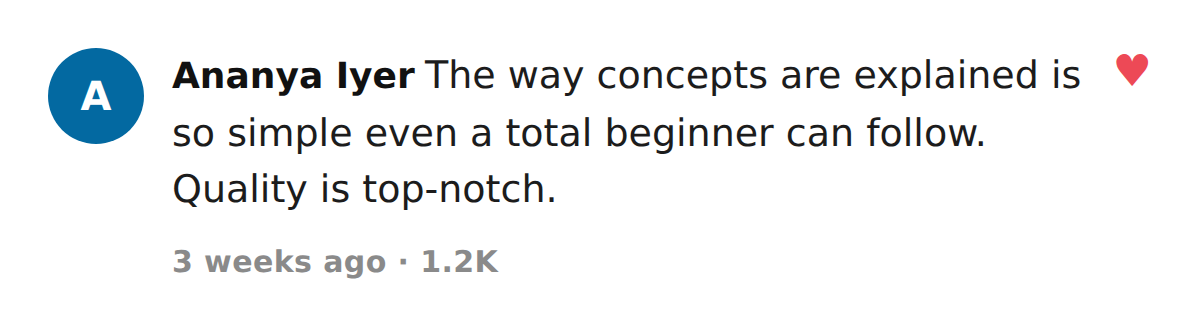 Learner review