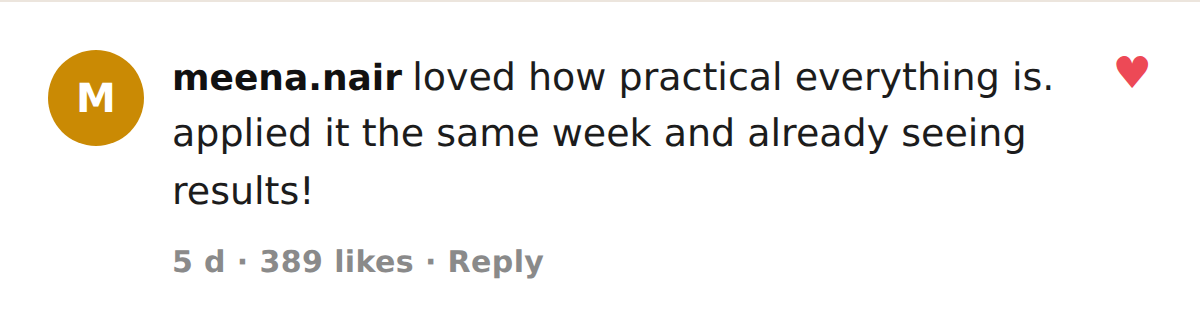 Learner review